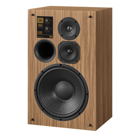L100 Classic 80 - Brown - 12-inch (300mm) 3-way Bookshelf Loudspeaker - Anniversary Edition - Detailshot 3 image number null